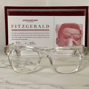 Jacques Marie Mage Fitzgerald Clear 2 RX version (Demo Lenses)